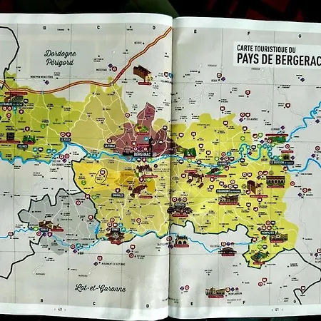 Maison 8 Personnes A 15 Mn De Bergerac *
